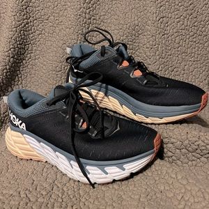 Hoka Women’s Gaviota 3 running shoes, size 8.5, excellent used condition.